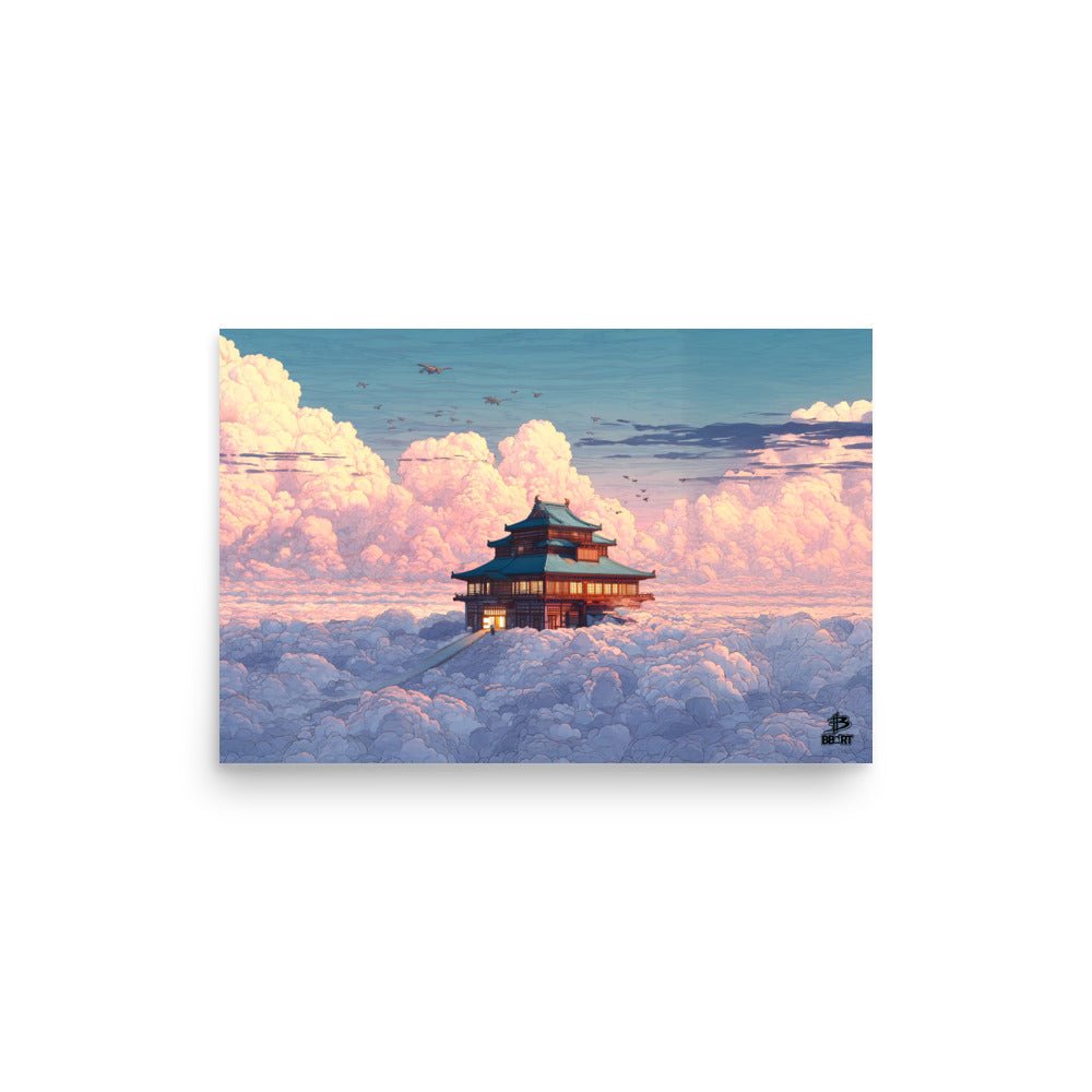 Temple of the Skyward Gate – Photo Paper Poster - BBairt