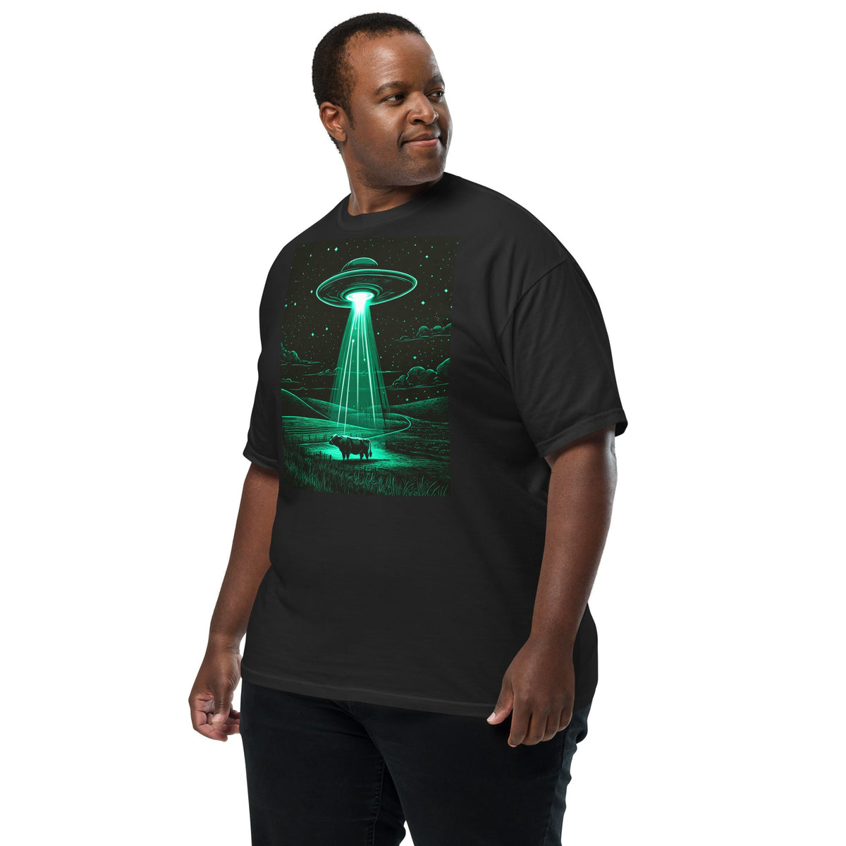 The Abduction Chronicles - Unisex garment - dyed heavyweight t-shirt - BBairt