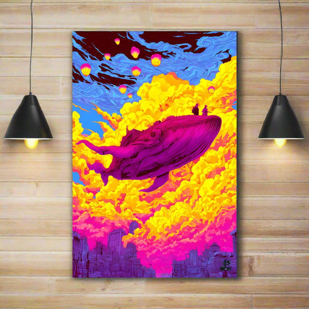 The Dreamwhale – Photo Paper Poster - BBairt