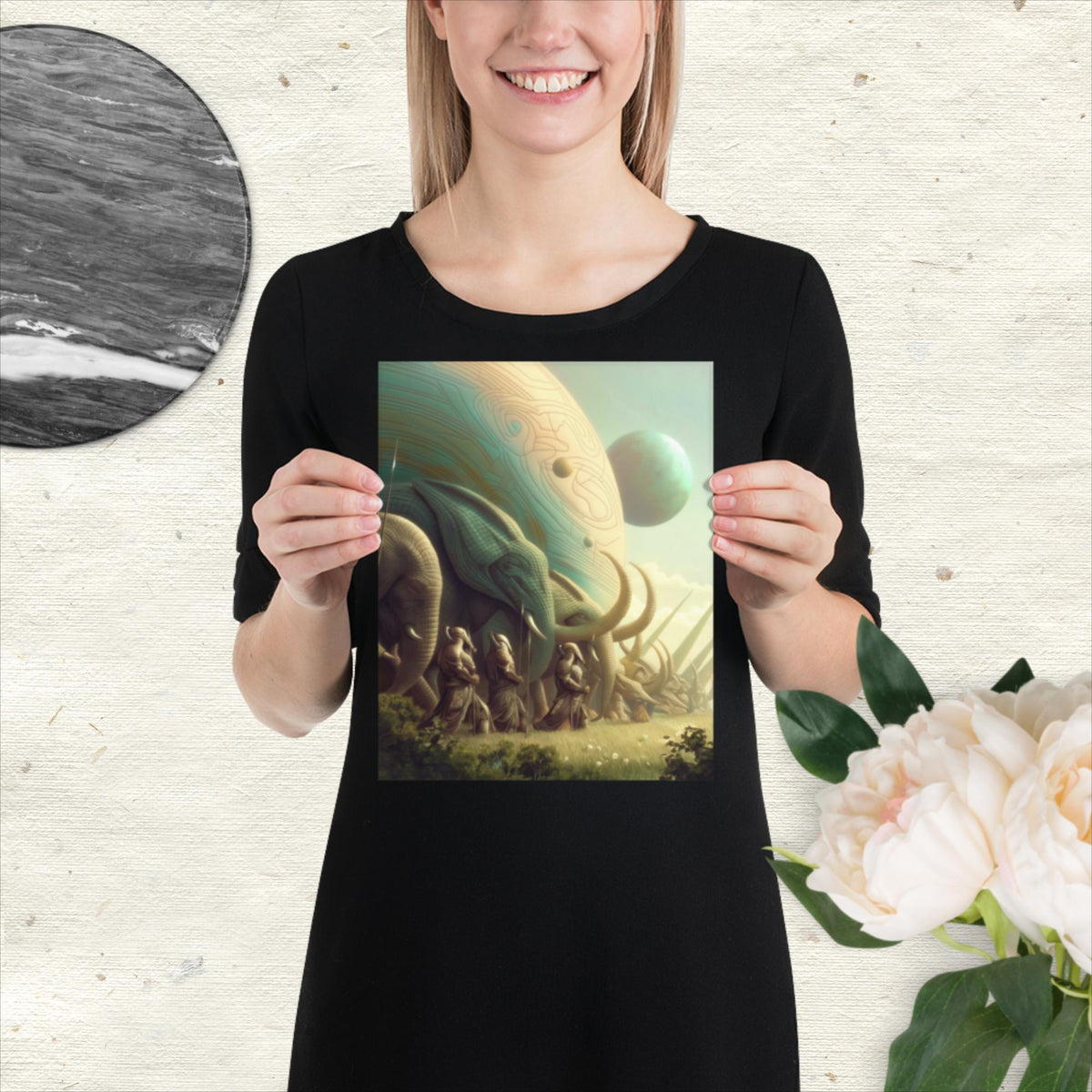 The Goliaths' Meadow March - Photo paper poster - BBairt
