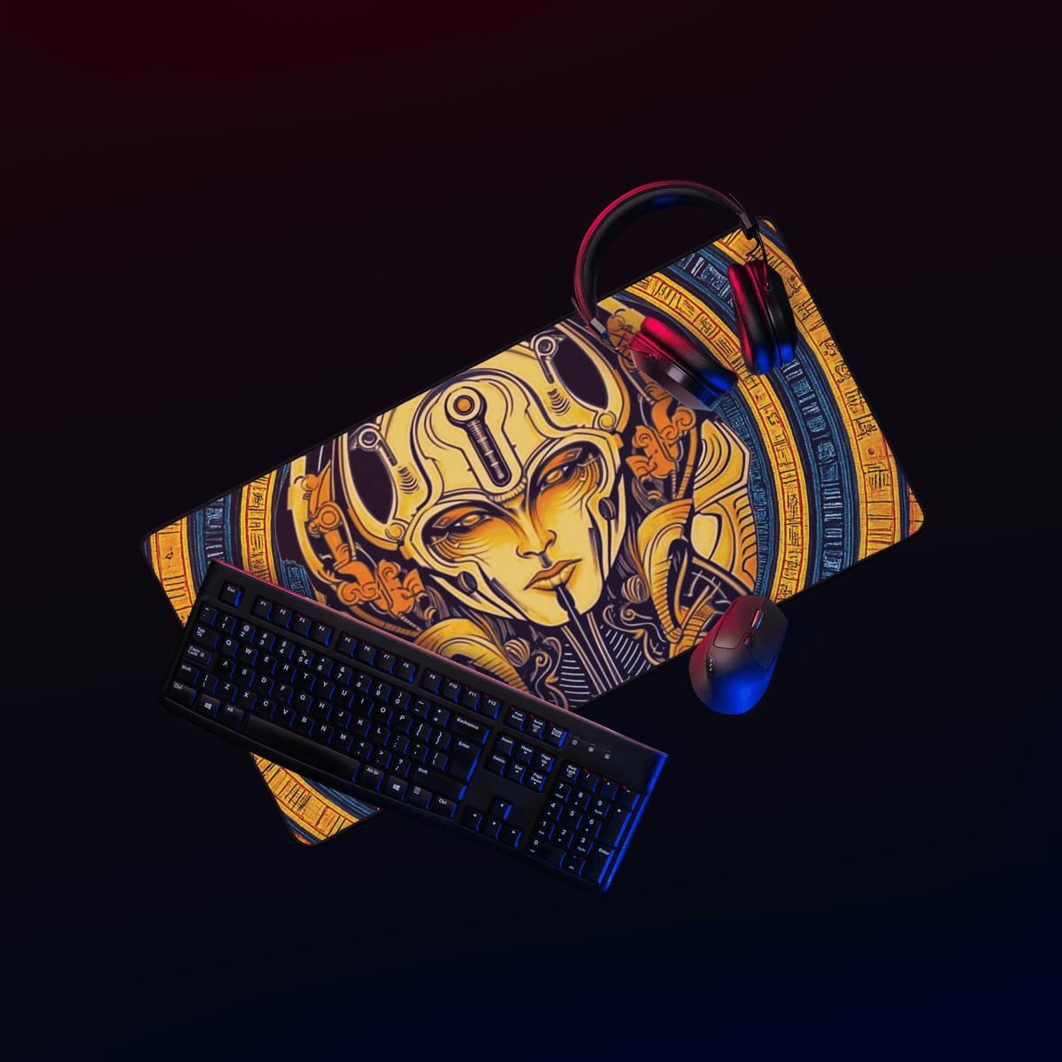 The Guardian’s Mask: Alloyra – Desk Mat - BBairt