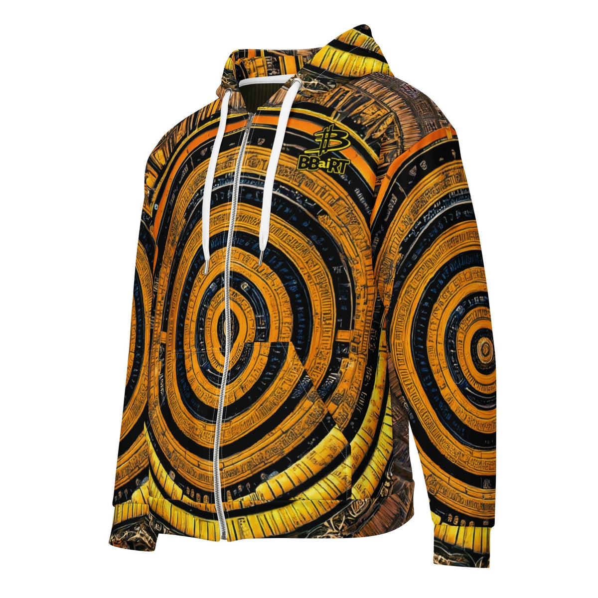 The Guardian's Mask: Alloyra - Unisex All - Over Print Zip Hoodie - BBairt