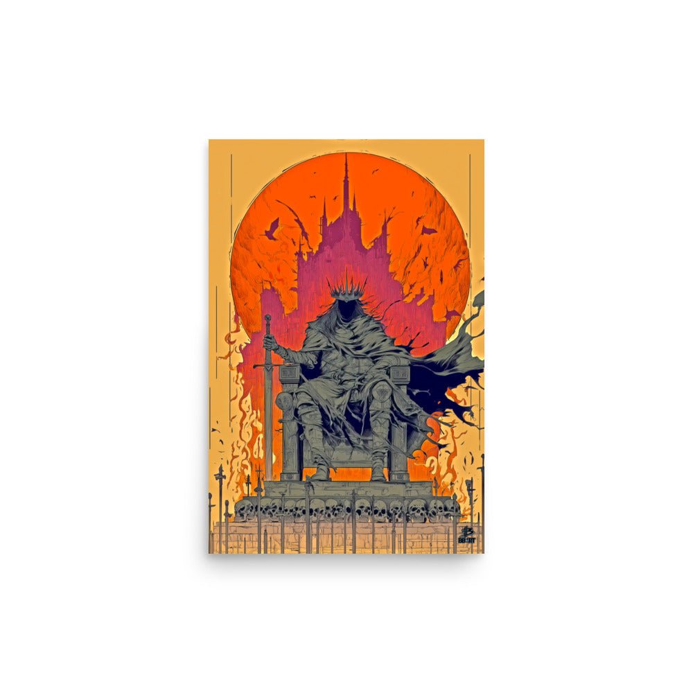 The Hollow King – Photo Paper Poster - BBairt