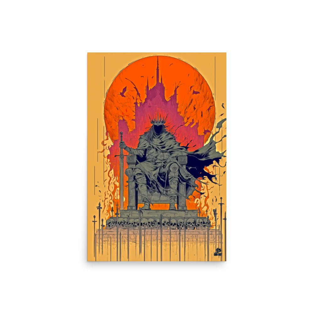 The Hollow King – Photo Paper Poster - BBairt