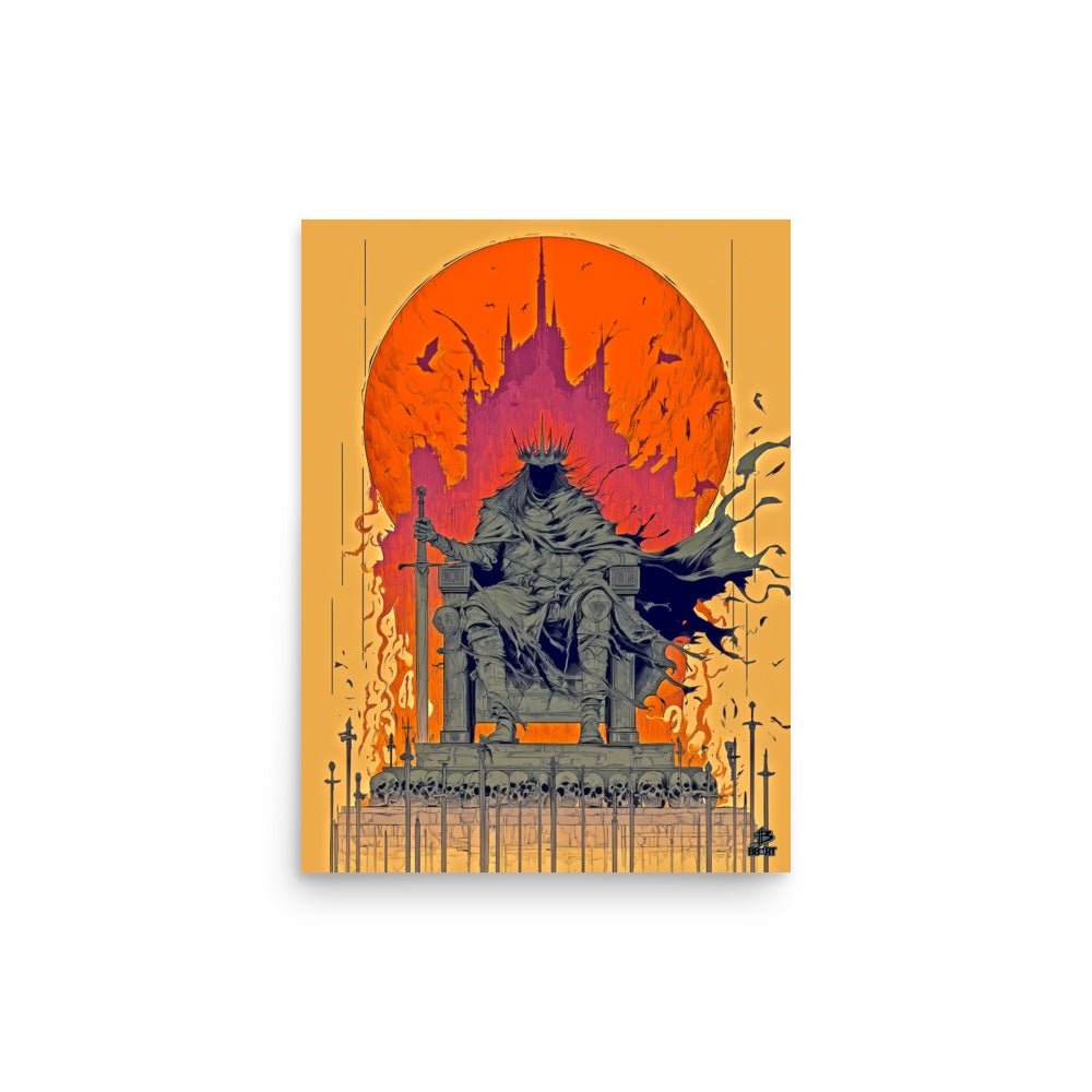 The Hollow King – Photo Paper Poster - BBairt