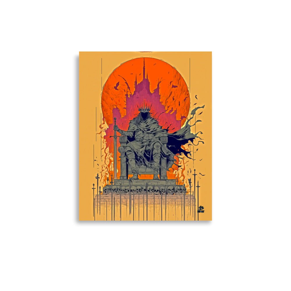 The Hollow King – Photo Paper Poster - BBairt