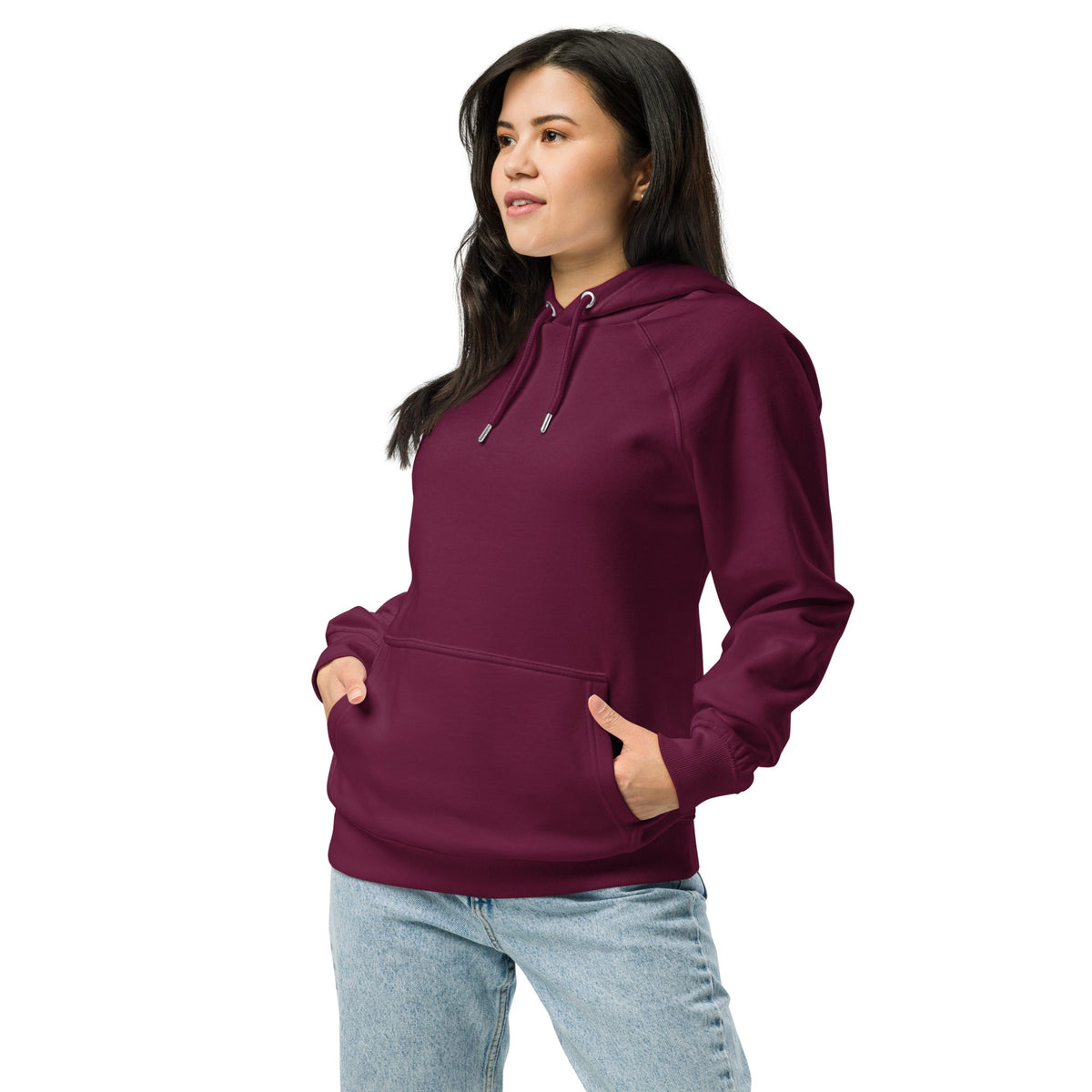 The Mask of Wisdom: Alden - Unisex eco raglan hoodie - BBairt