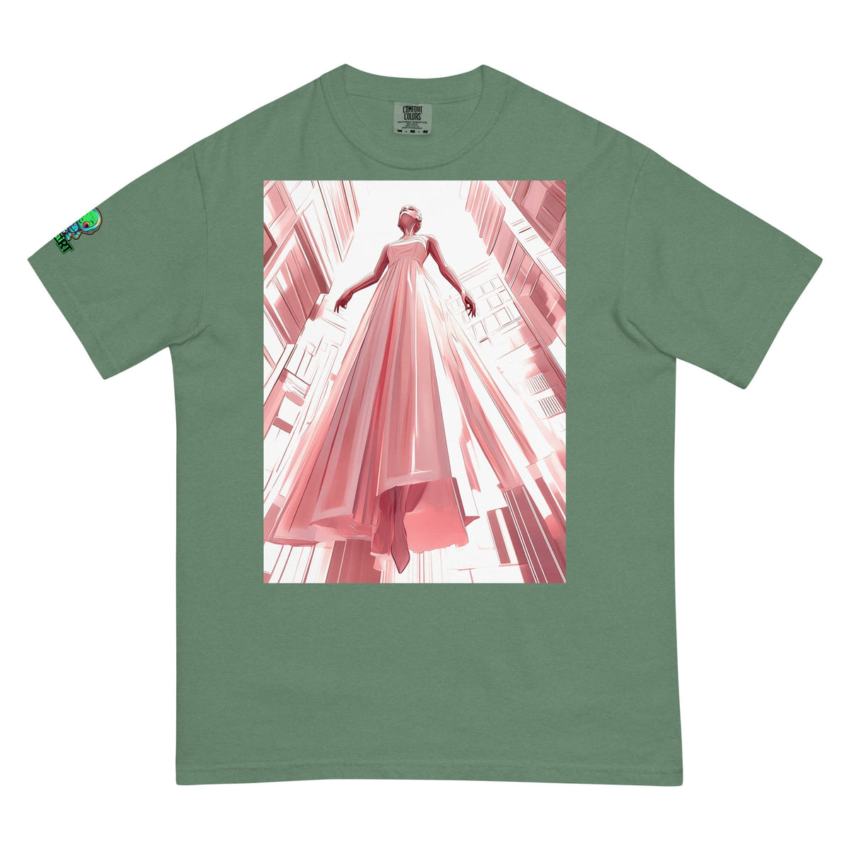 The Radiant Ascension - Unisex garment - dyed heavyweight t-shirt - BBairt