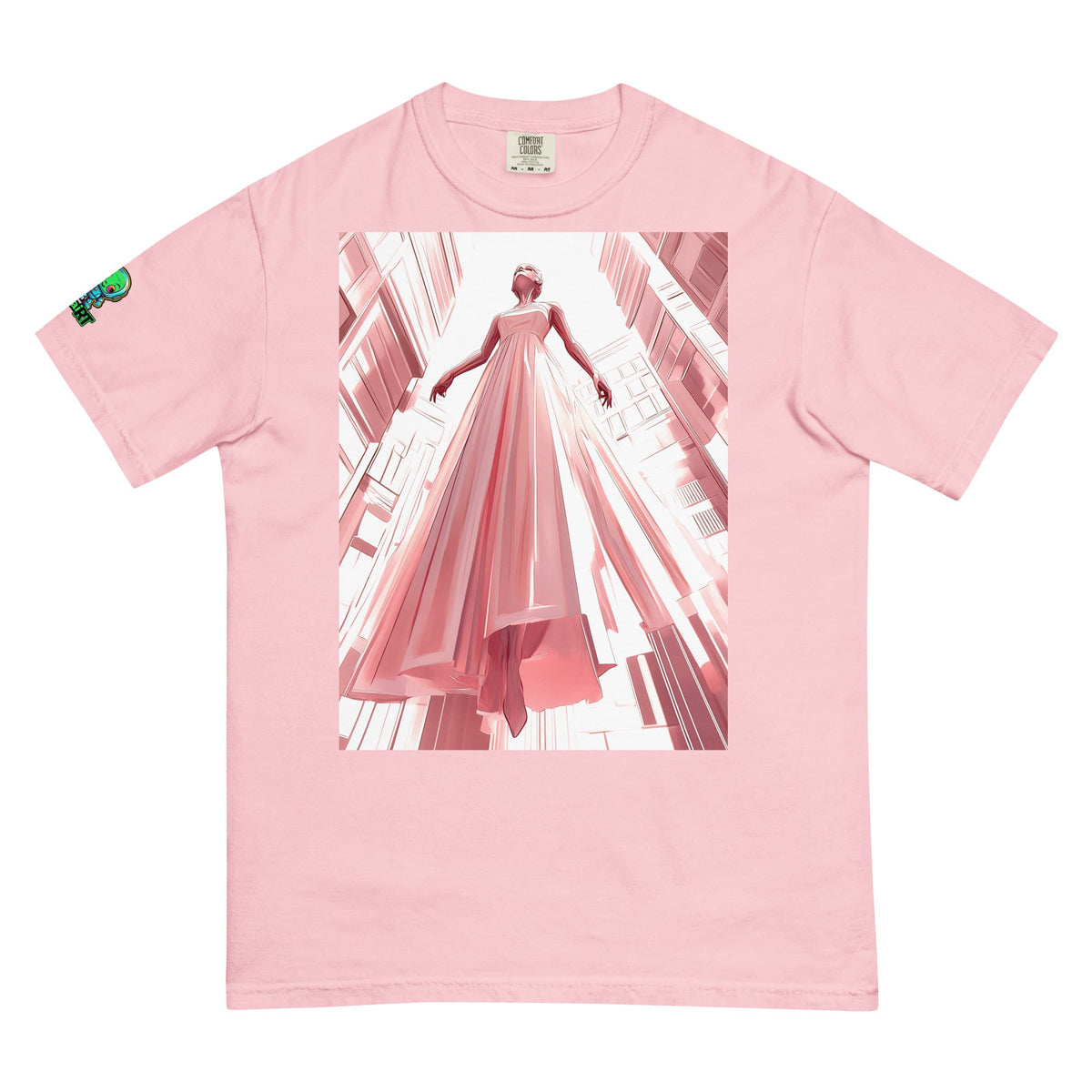 The Radiant Ascension - Unisex garment - dyed heavyweight t-shirt - BBairt