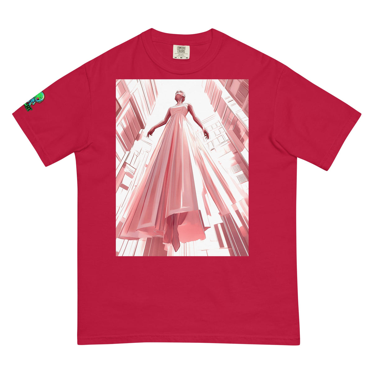 The Radiant Ascension - Unisex garment - dyed heavyweight t-shirt - BBairt