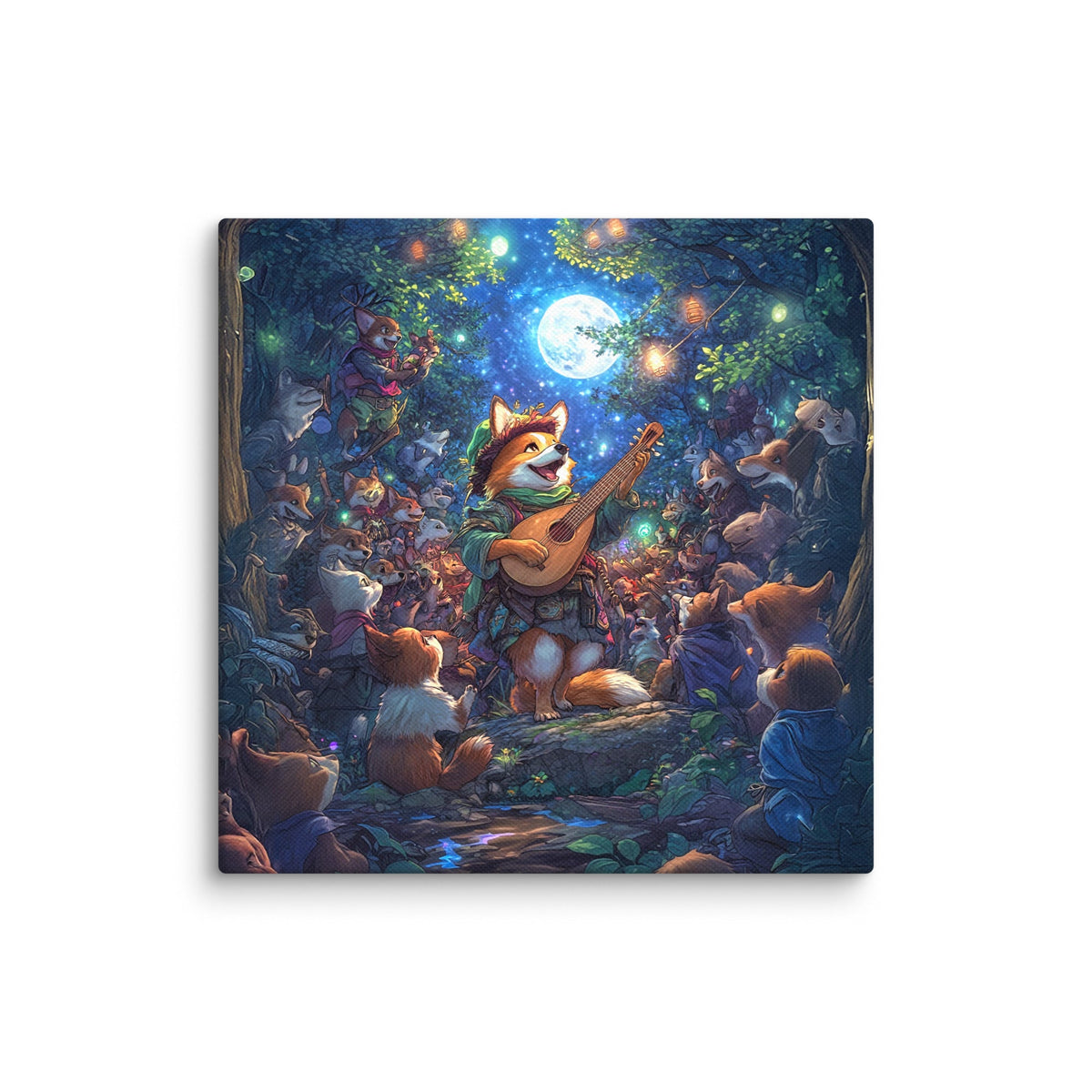 The Woodland Serenade – Canvas Print - BBairt