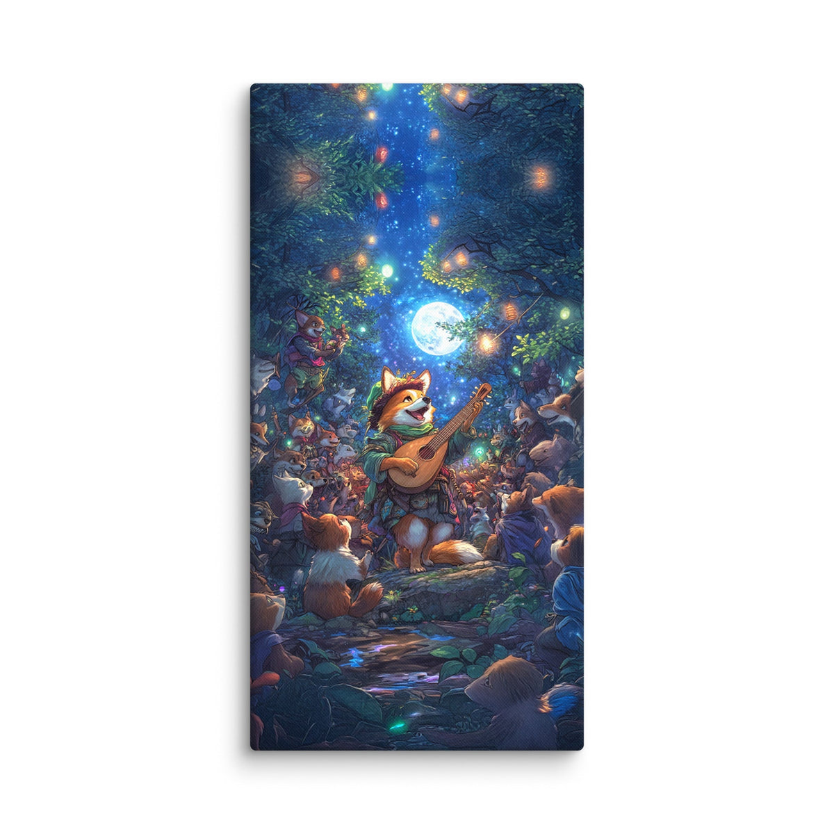 The Woodland Serenade – Canvas Print - BBairt