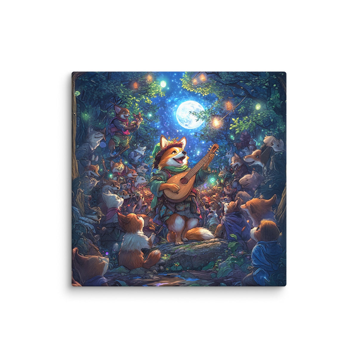 The Woodland Serenade – Canvas Print - BBairt