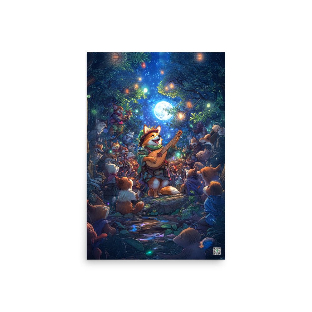 The Woodland Serenade – Matte Poster - BBairt