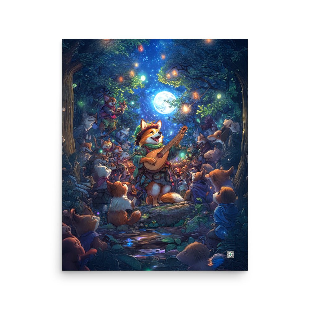 The Woodland Serenade – Matte Poster - BBairt