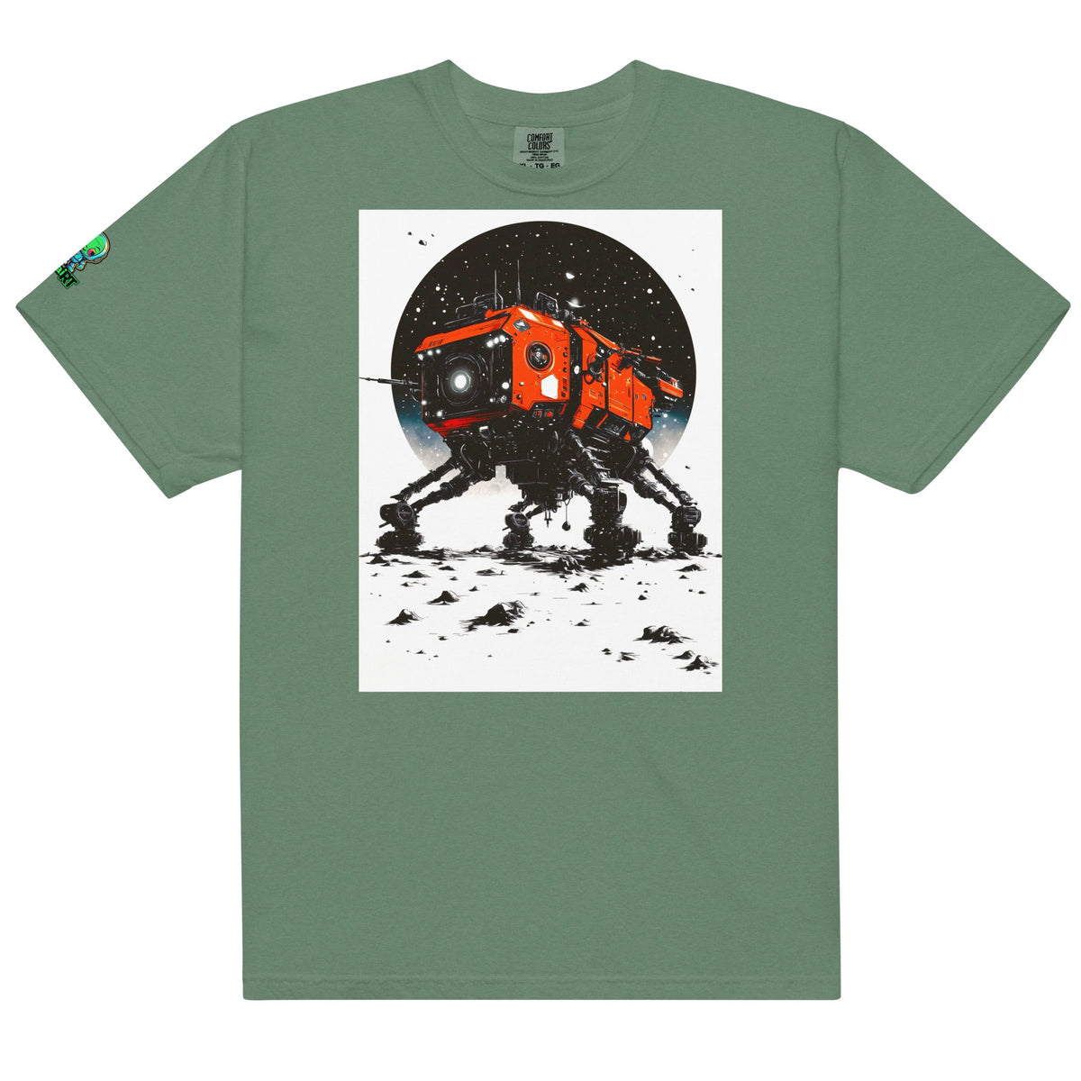 Titan Rover - Unisex garment - dyed heavyweight t-shirt - BBairt