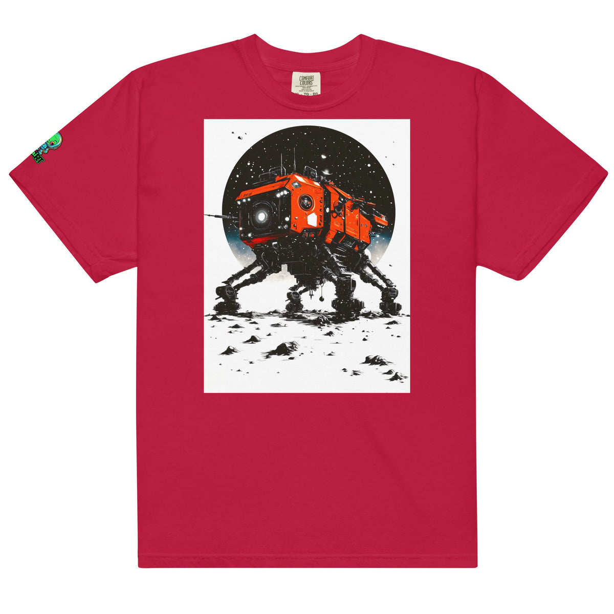 Titan Rover - Unisex garment - dyed heavyweight t-shirt - BBairt