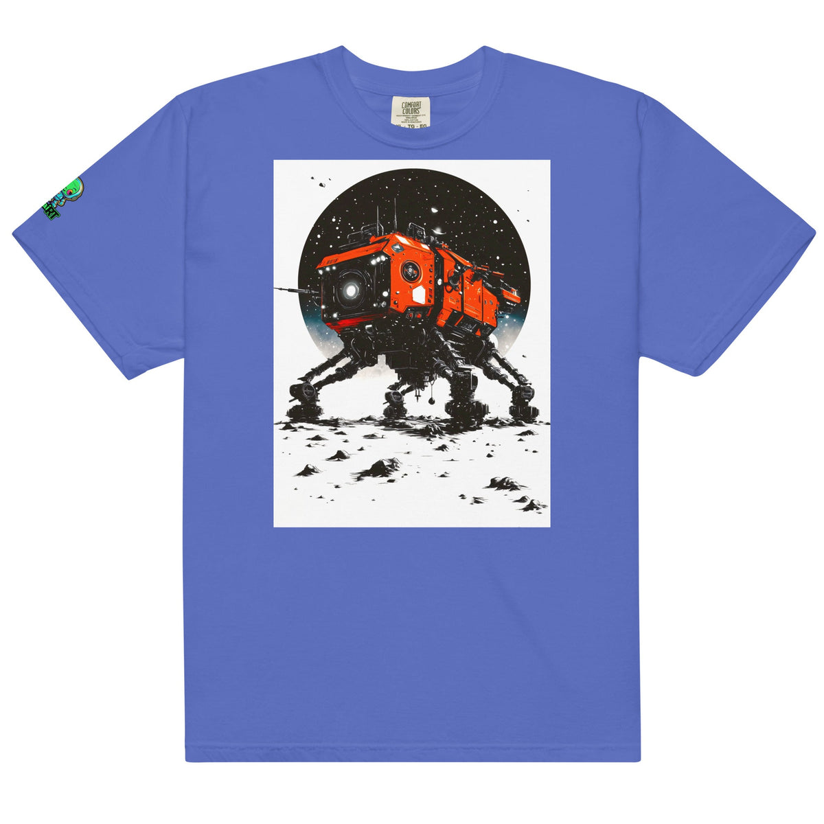 Titan Rover - Unisex garment - dyed heavyweight t-shirt - BBairt