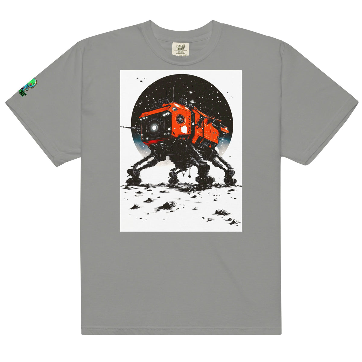 Titan Rover - Unisex garment - dyed heavyweight t-shirt - BBairt