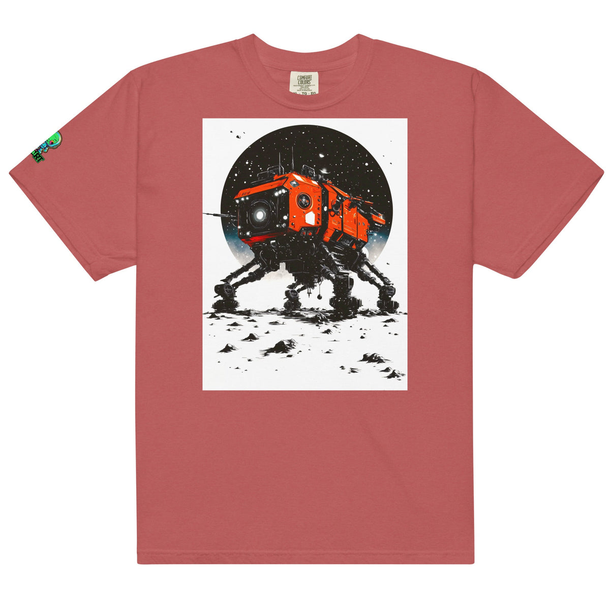 Titan Rover - Unisex garment - dyed heavyweight t-shirt - BBairt