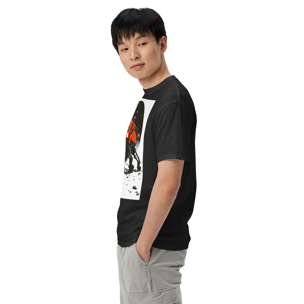 Titan Rover - Unisex garment - dyed heavyweight t-shirt - BBairt
