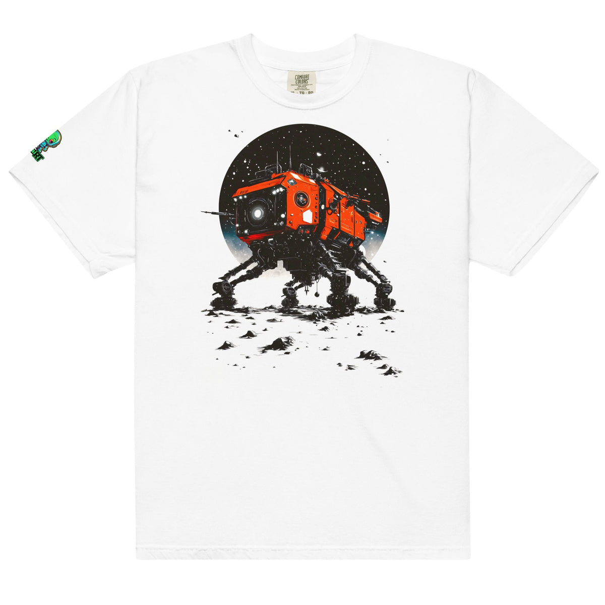Titan Rover - Unisex garment - dyed heavyweight t-shirt - BBairt