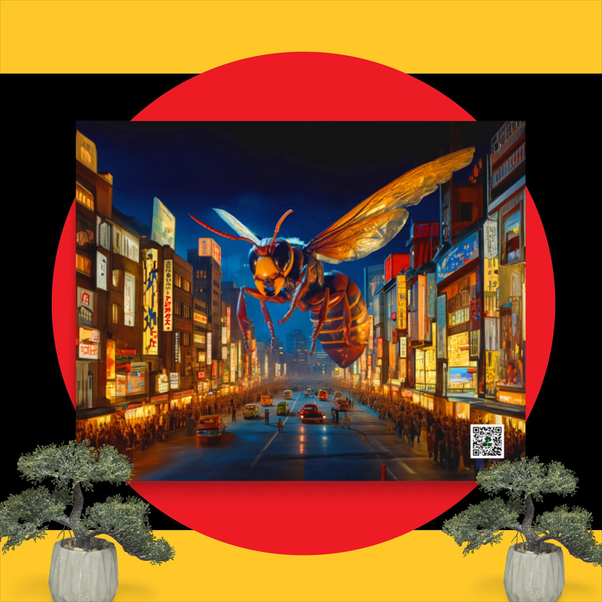 Tokyo Tower Terror - Photo paper poster - BBairt