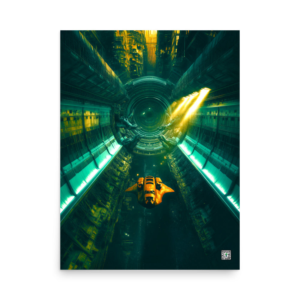 The Unclaimed Berth by BBairt — unframed 18 × 24 inch photo paper poster