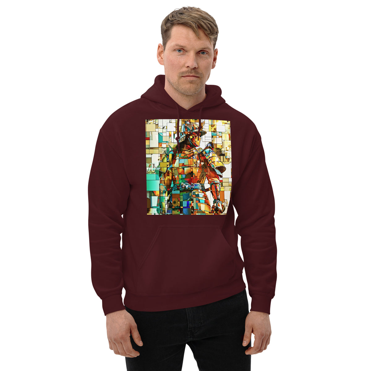 Sentinel of the Crimson Lotus - Unisex Hoodie
