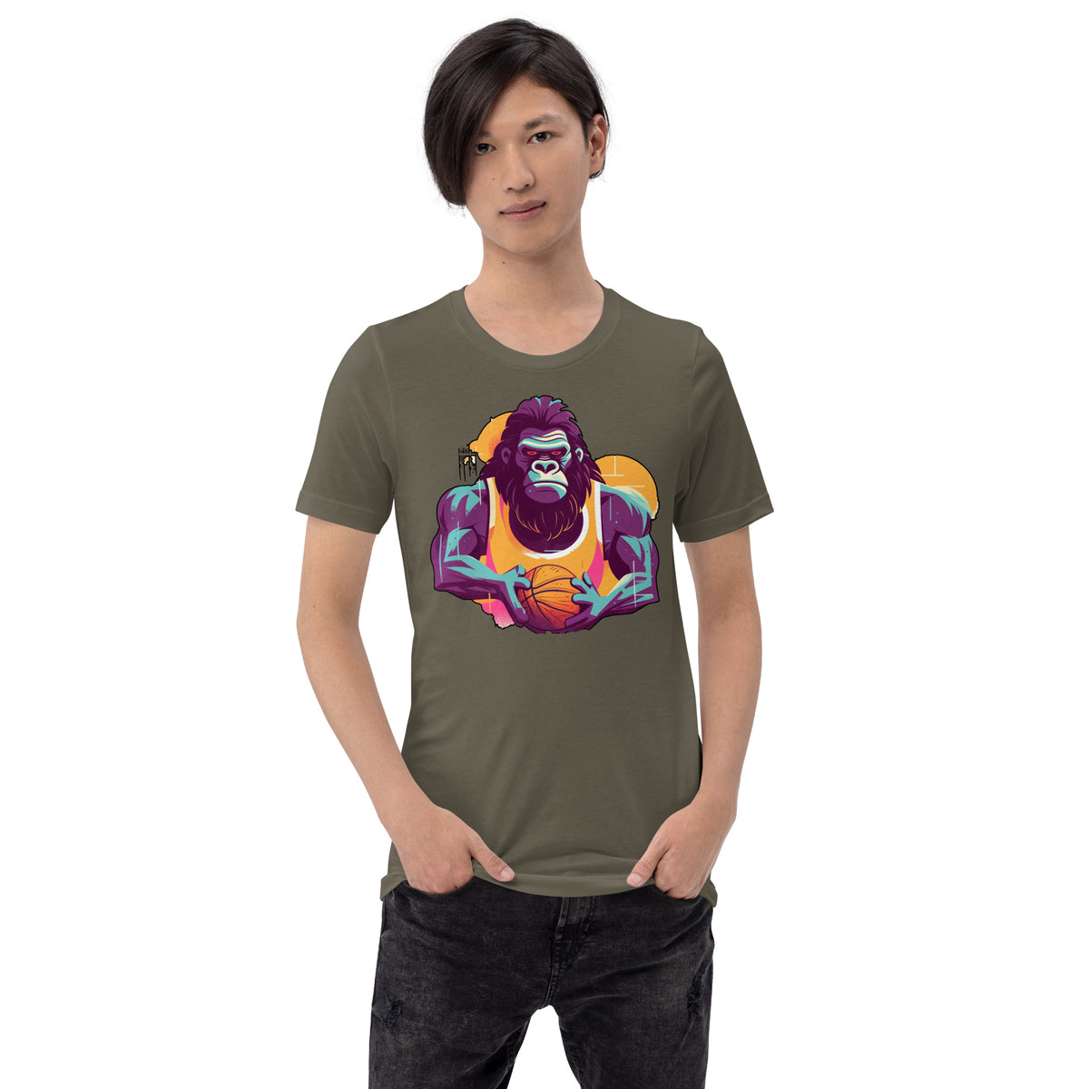 Hoops Hominid - Unisex na t-shirt