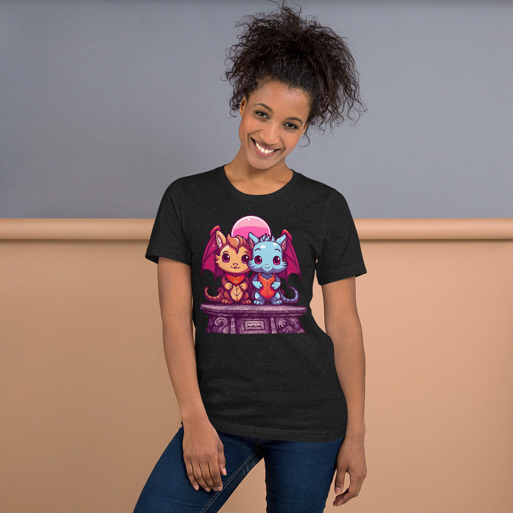 Purrfire and Sparkleclaw - Unisex t-shirt