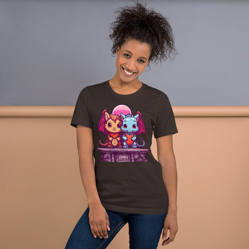 Purrfire and Sparkleclaw - Unisex t-shirt