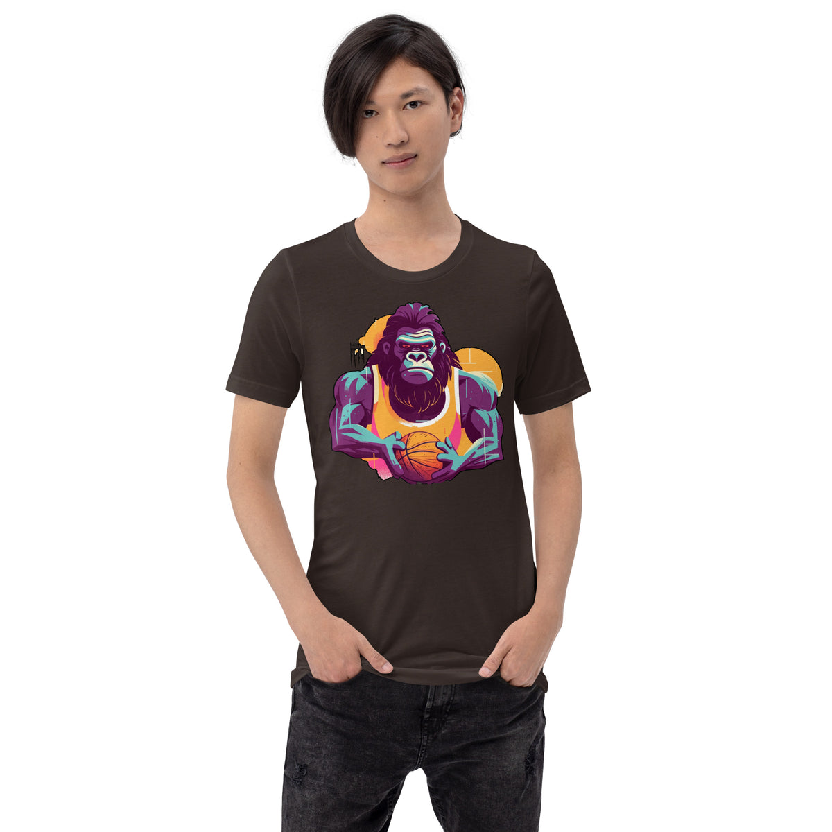 Hoops Hominid - Unisex na t-shirt