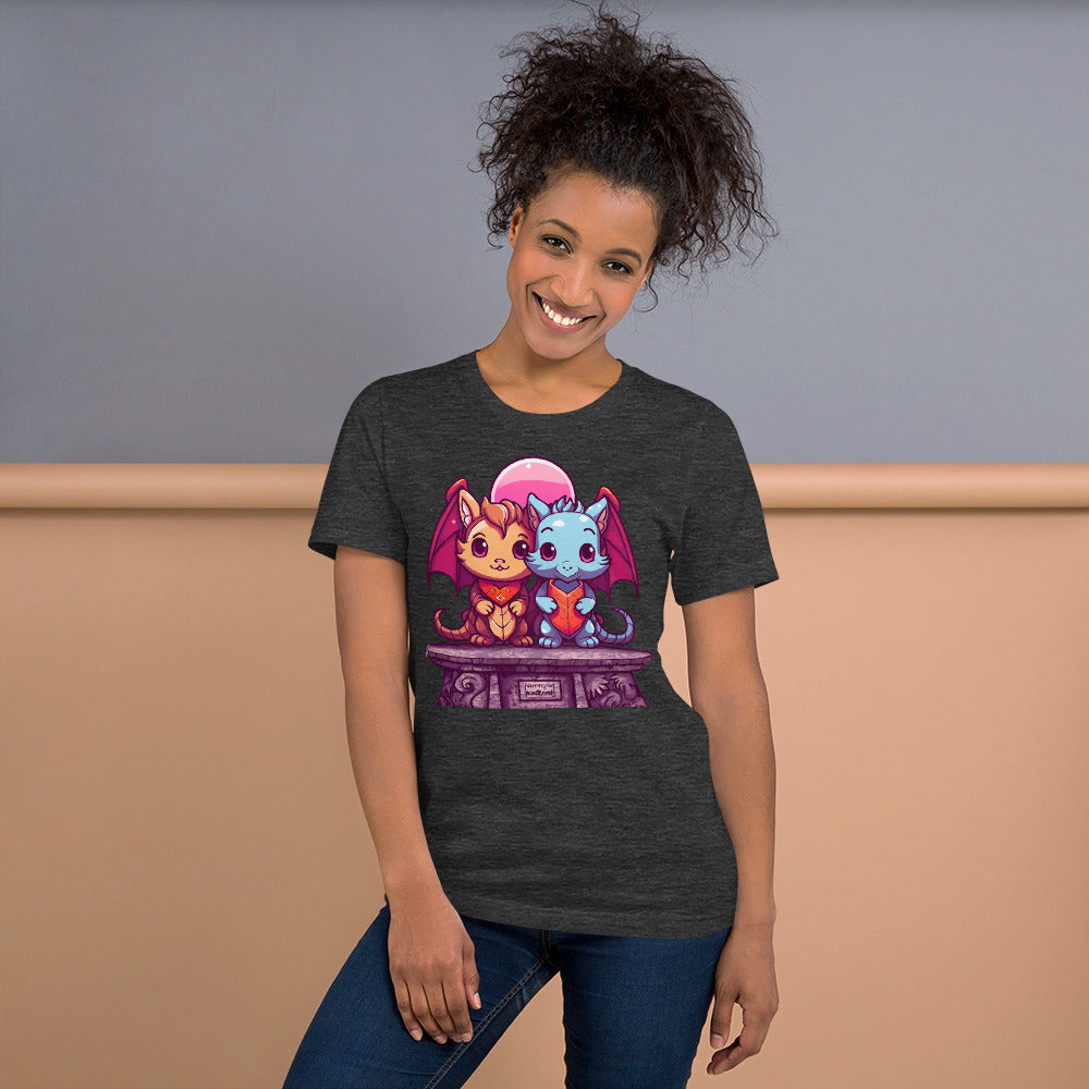 Purrfire and Sparkleclaw - Unisex t-shirt