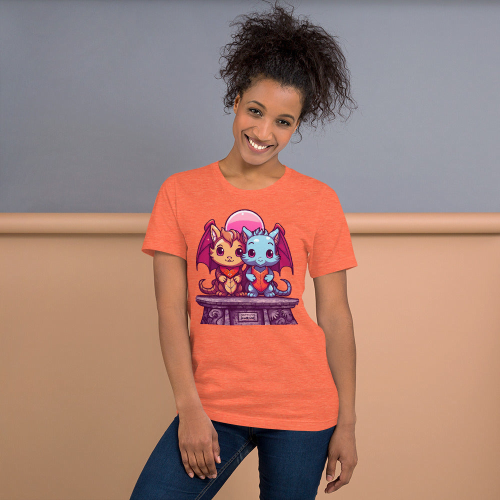 Purrfire and Sparkleclaw - Unisex t-shirt
