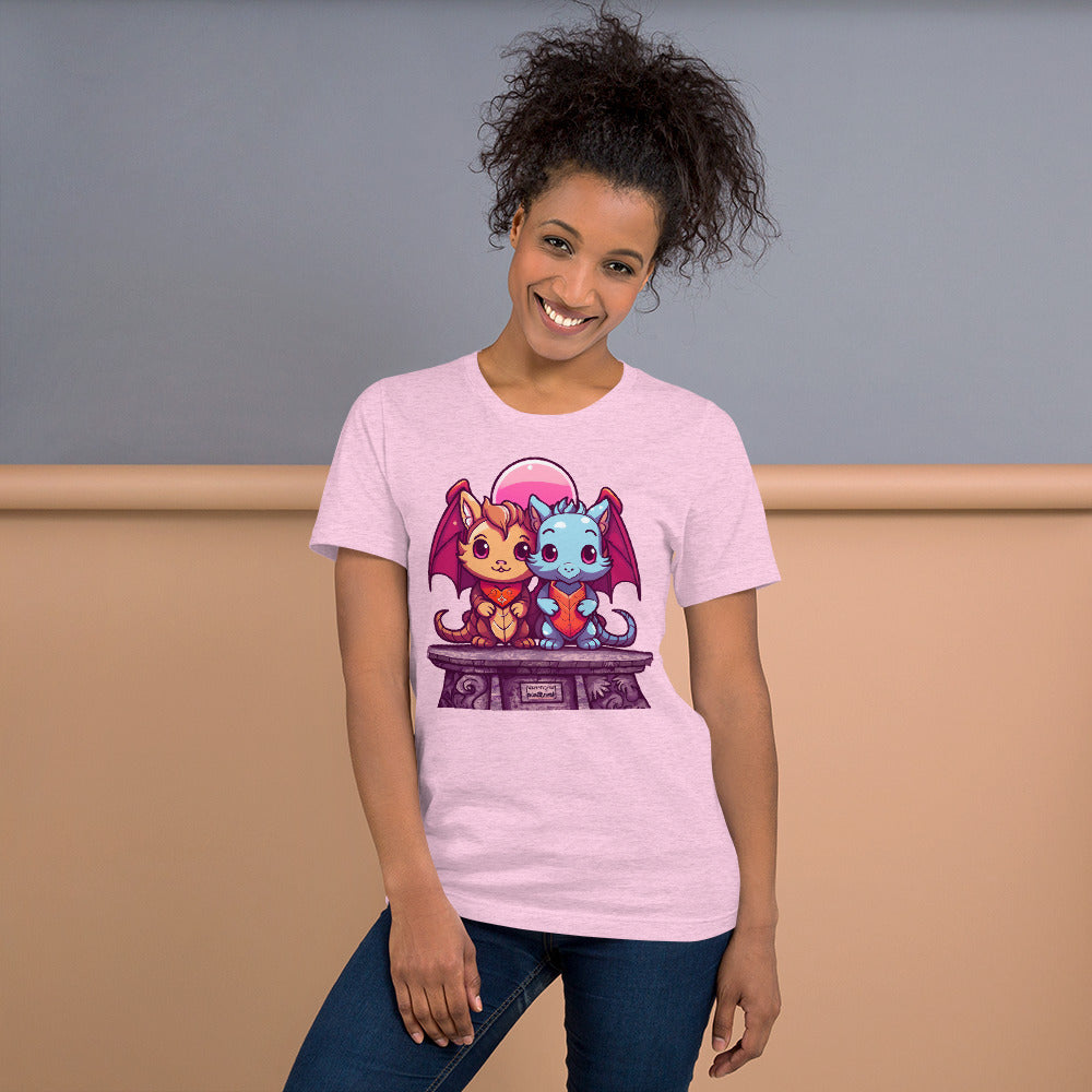Purrfire and Sparkleclaw - Unisex t-shirt