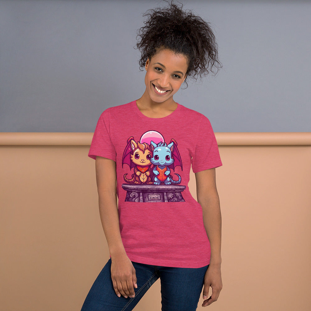 Purrfire and Sparkleclaw - Unisex t-shirt