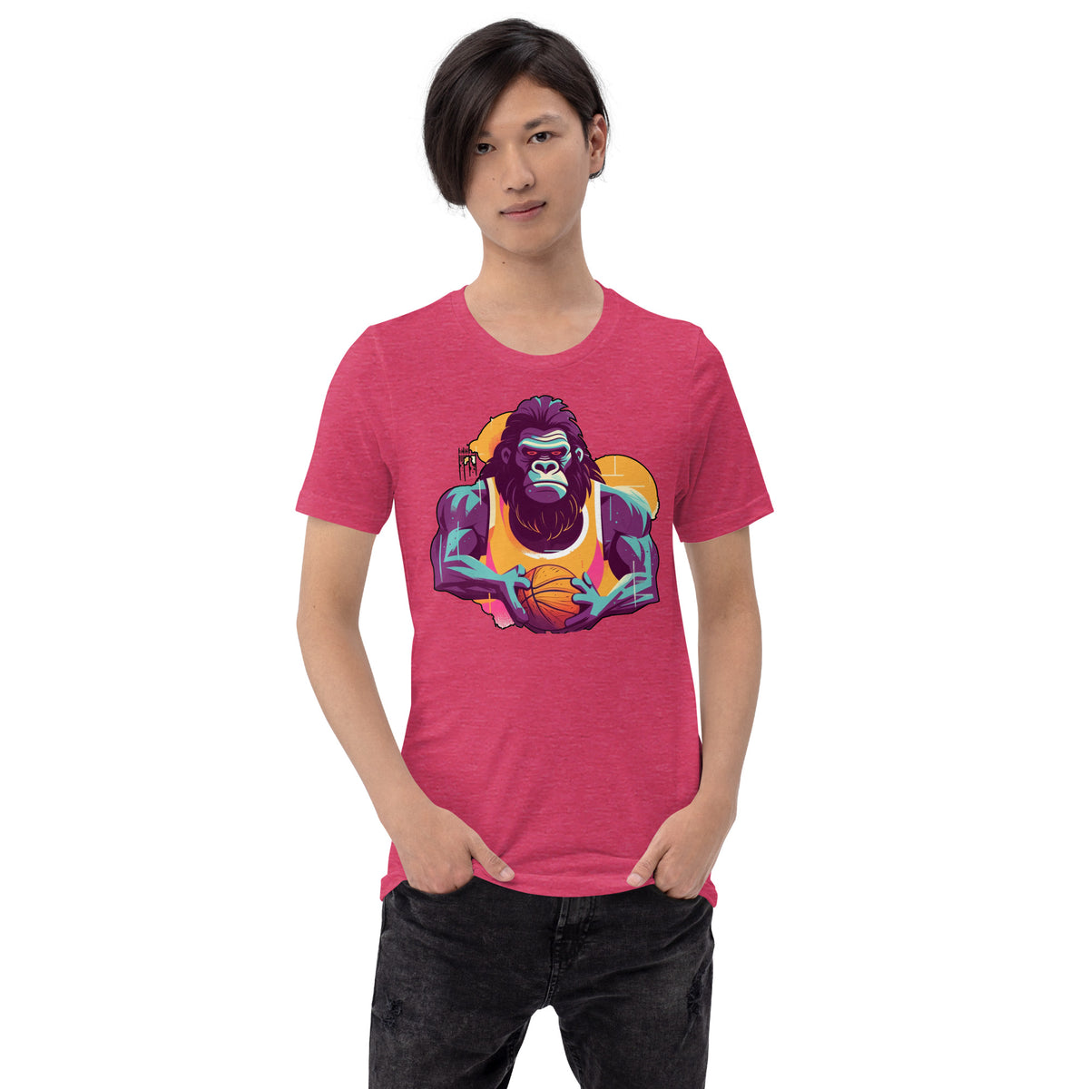 Hoops Hominid - Unisex na t-shirt
