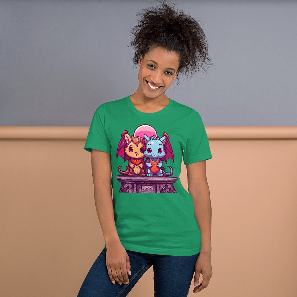 Purrfire and Sparkleclaw - Unisex t-shirt