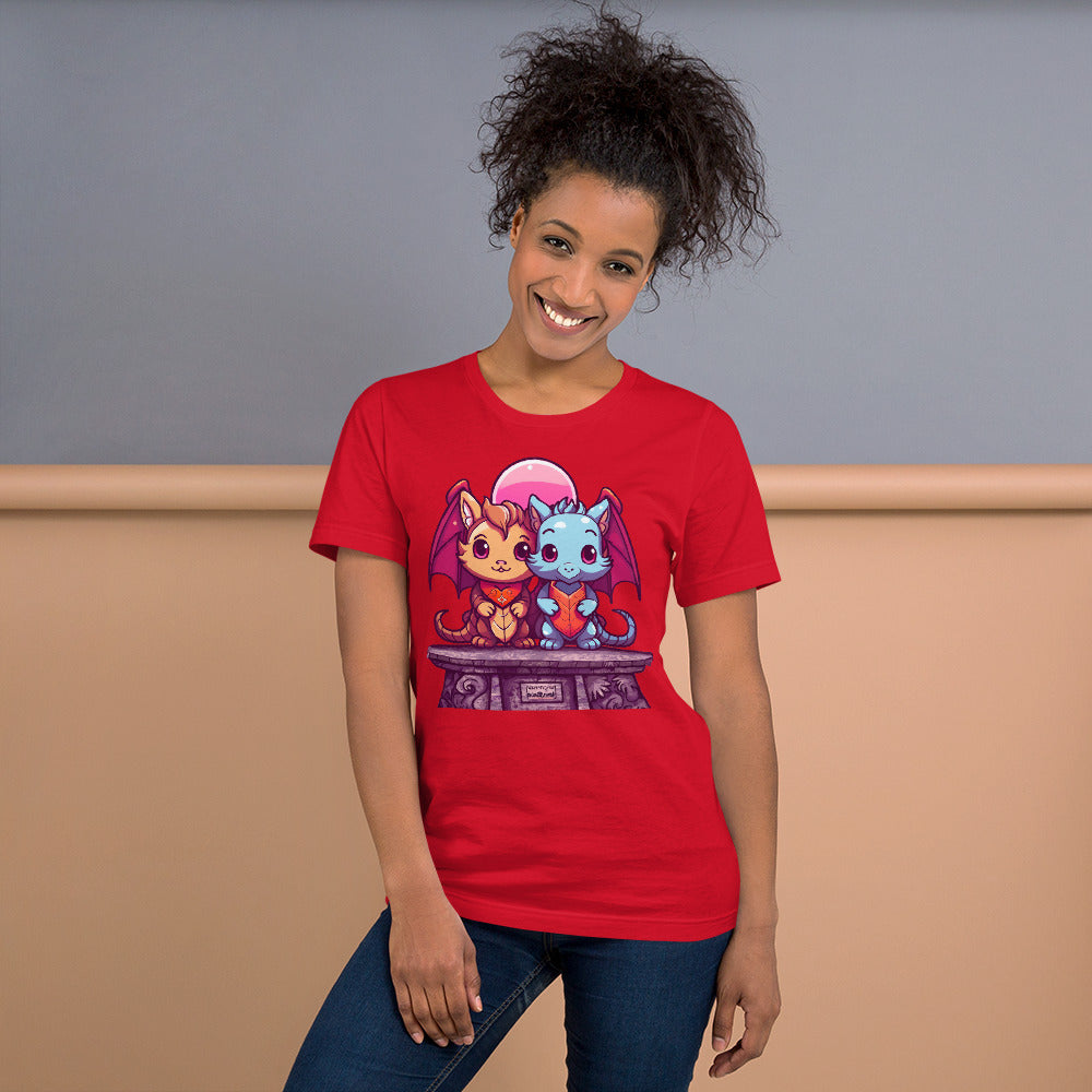 Purrfire and Sparkleclaw - Unisex t-shirt