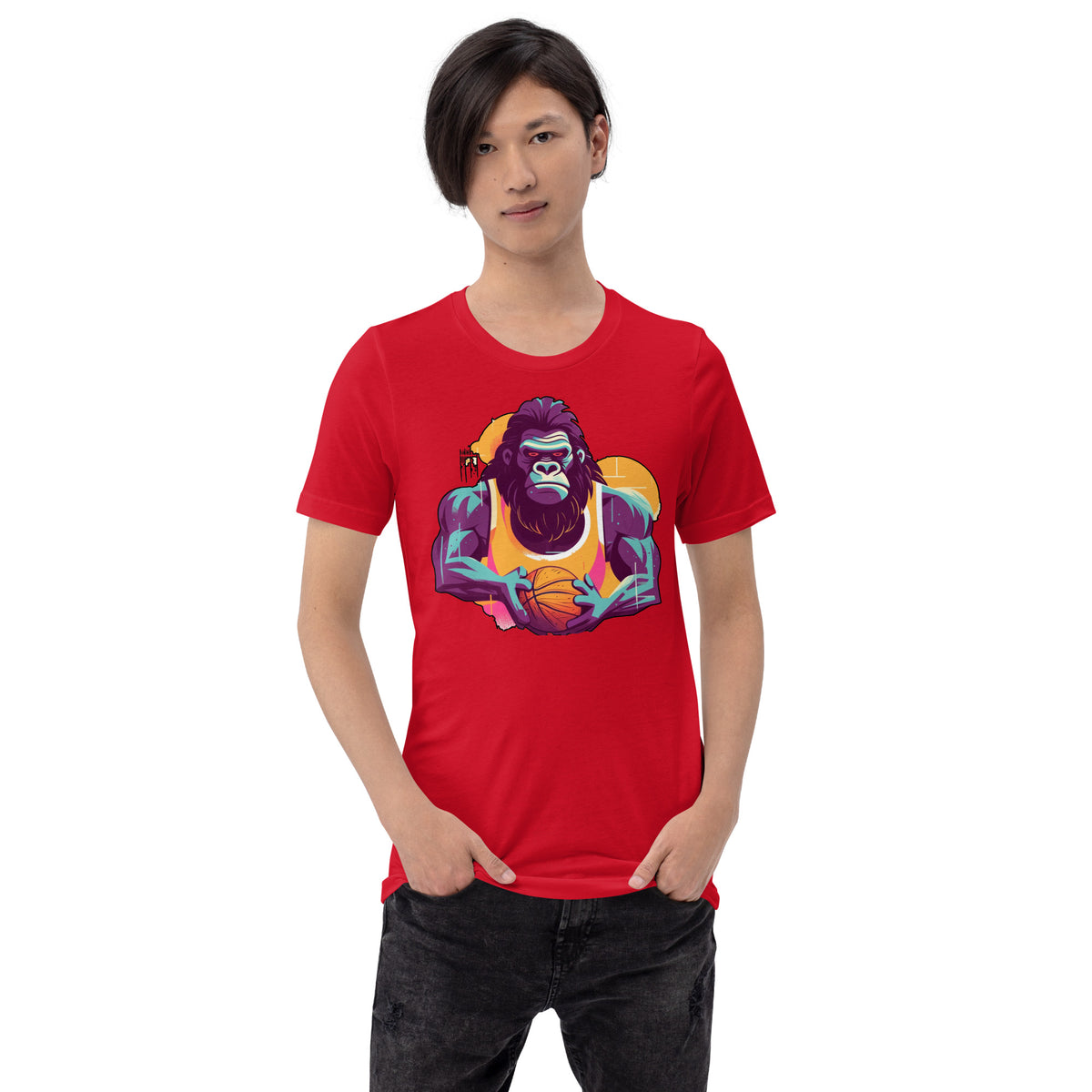 Hoops Hominid - Unisex na t-shirt