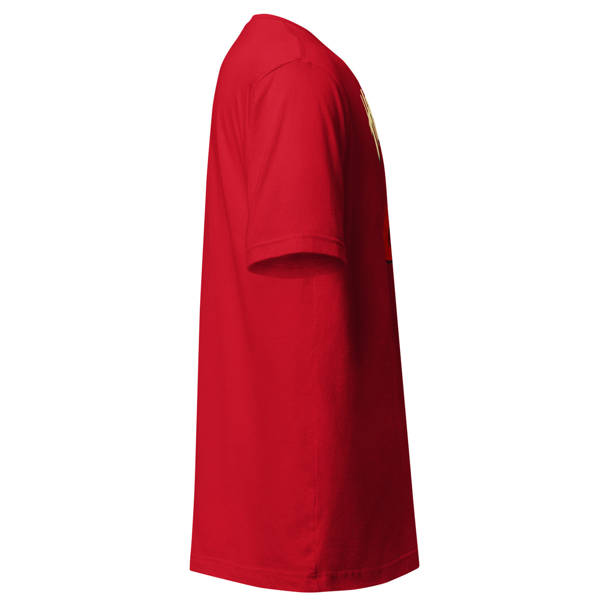 Heard. Yes Chef! unisex staple T-shirt — red right view mockup