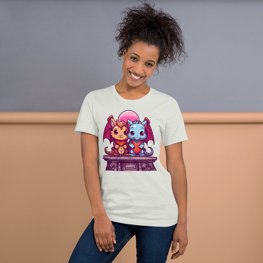Purrfire and Sparkleclaw - Unisex t-shirt