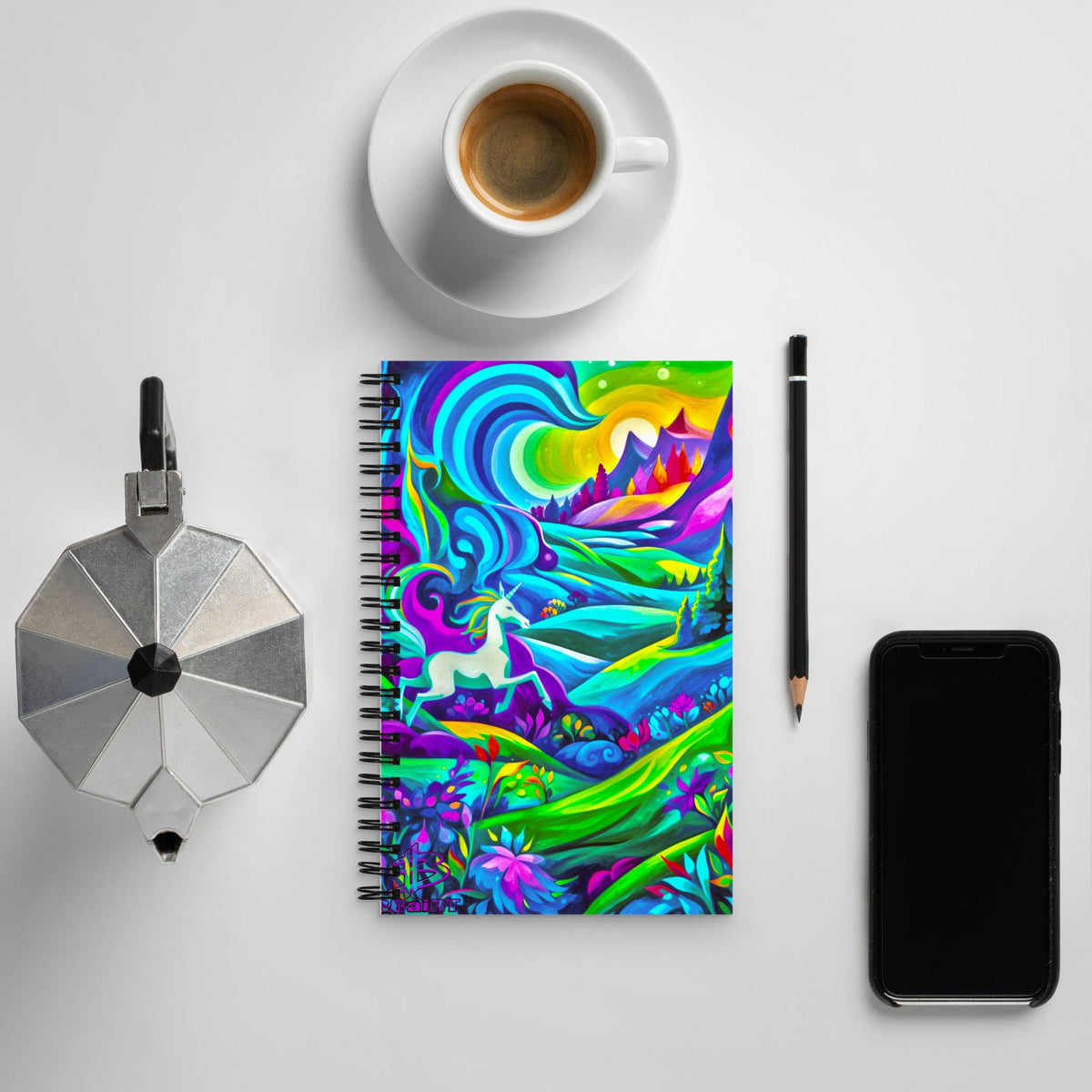 Valley of Seraphina - Spiral notebook - BBairt