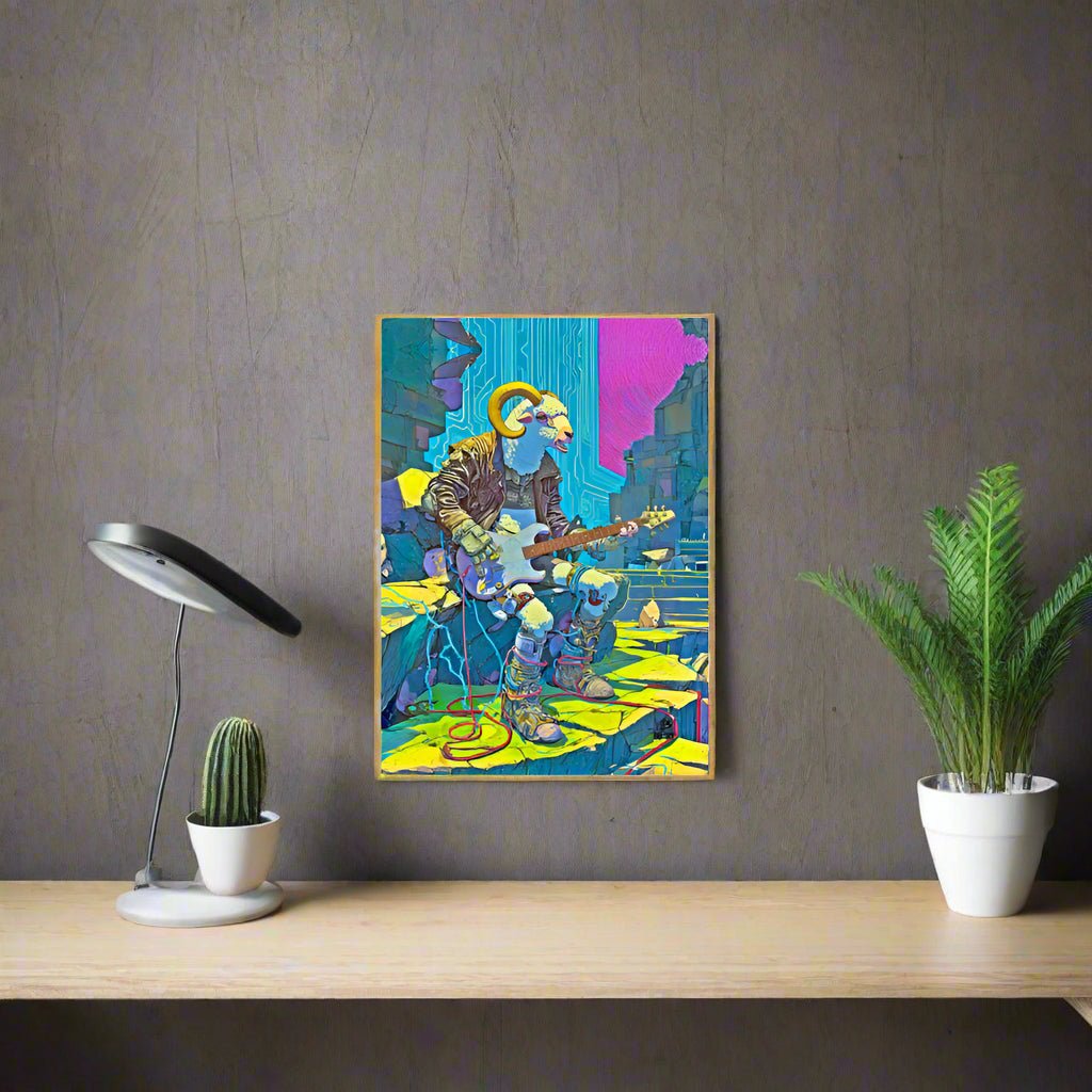 Voltage Riff – Photo Paper Poster - BBairt