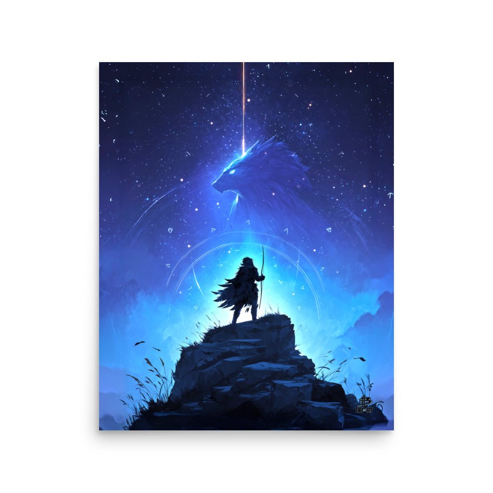 Watcher of the Wolf Star – Photo Paper Poster - BBairt