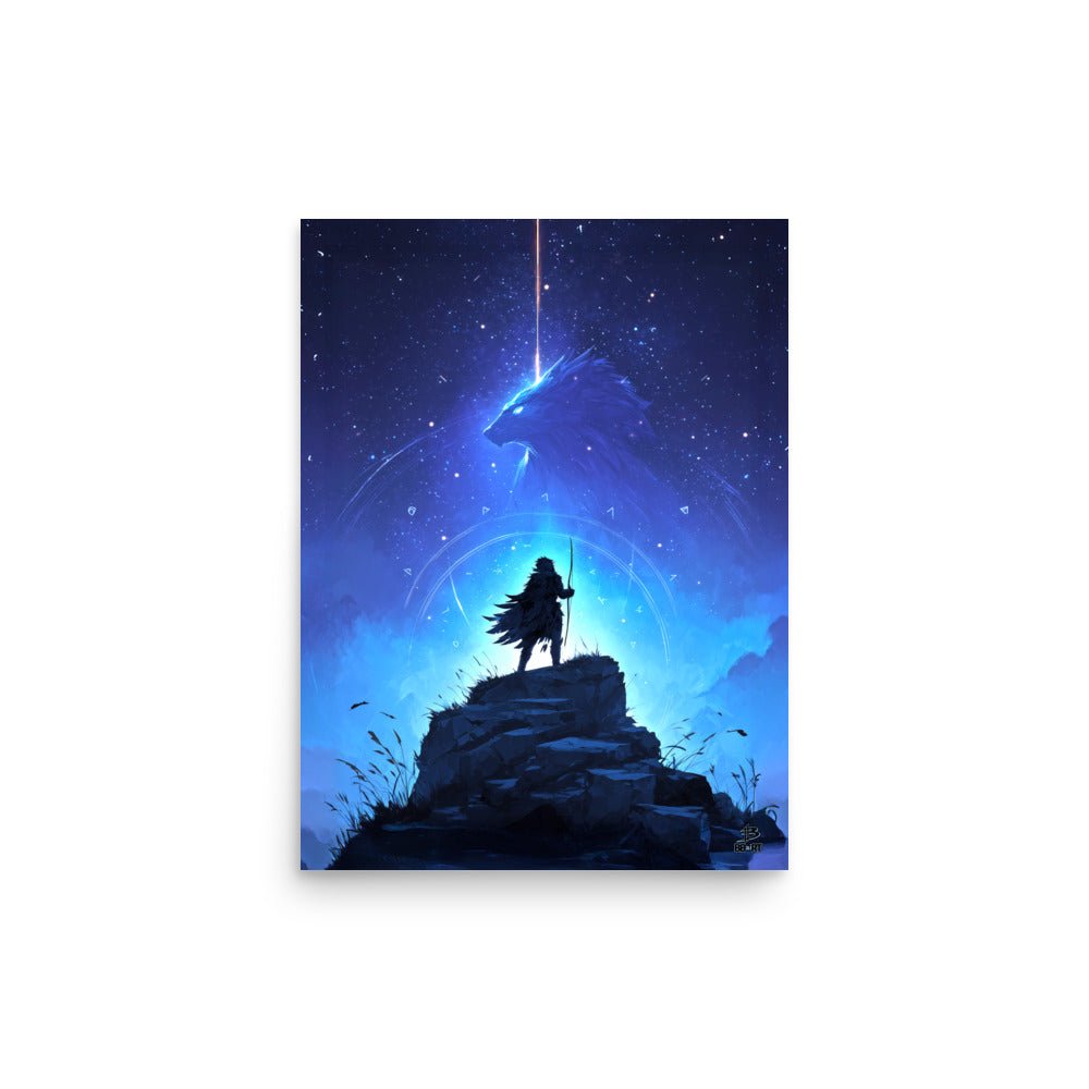 Watcher of the Wolf Star – Photo Paper Poster - BBairt
