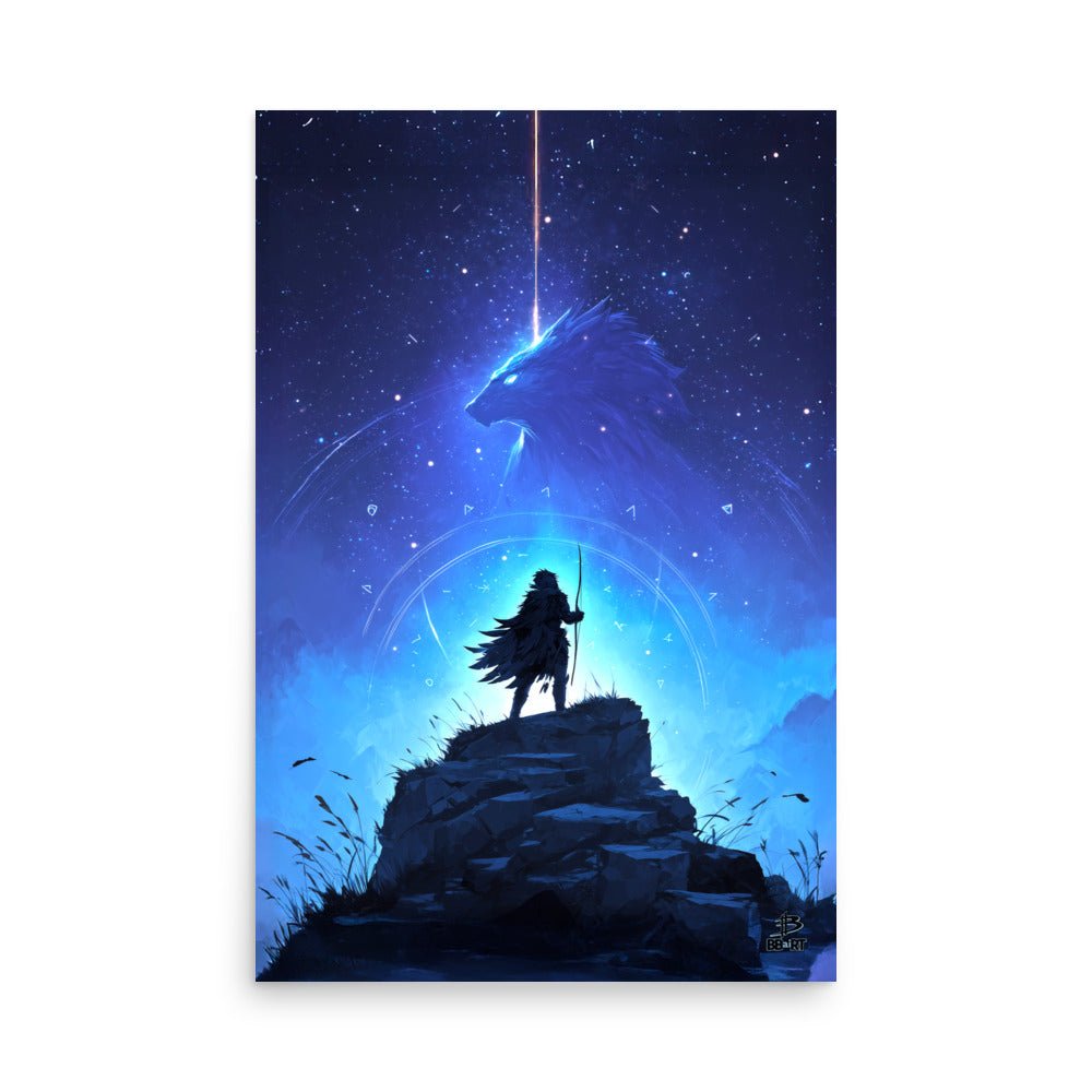 Watcher of the Wolf Star – Photo Paper Poster - BBairt
