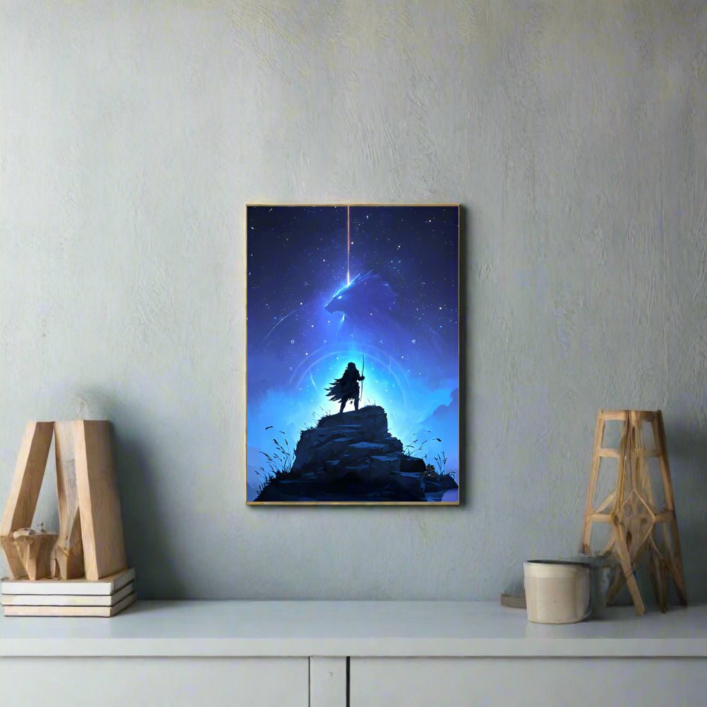 Watcher of the Wolf Star – Photo Paper Poster - BBairt