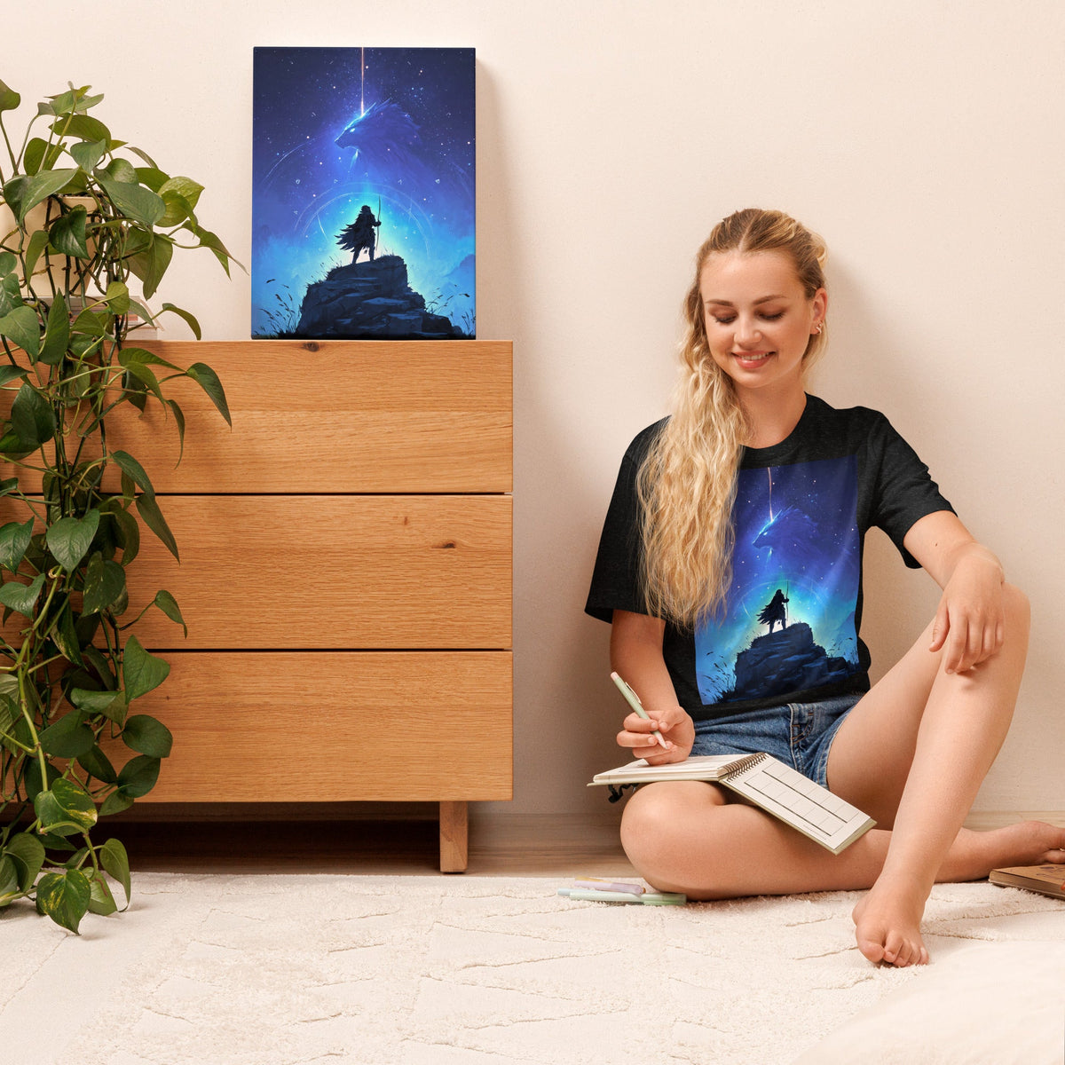 Watcher of the Wolf Star – Unisex Staple T-Shirt - BBairt
